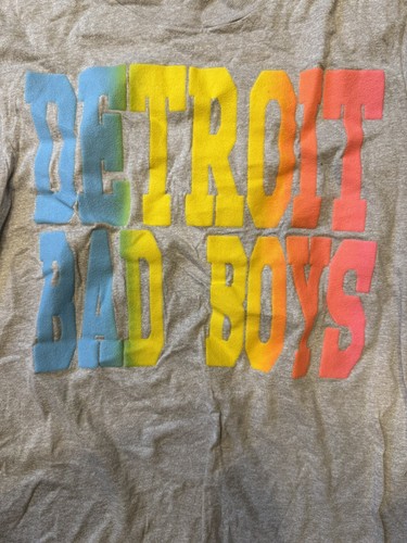 Vintage Detroit Pistons “ Bad Boys” T Shirt- Medium- Preowned - Picture 2 of 3