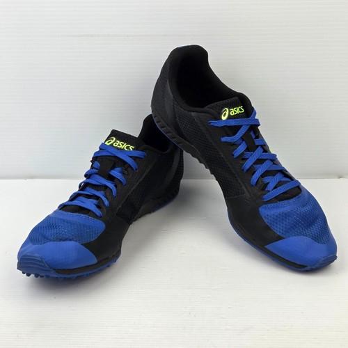 Asics Mens Hyper XCS 2 Track And Field Lightweight Shoes Black Blue US 10 UK 9 - Picture 2 of 9