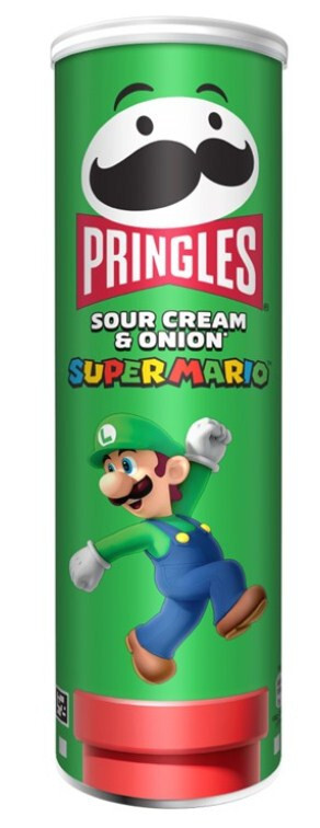 PRINGLES SUPER MARIO - SOUR CREAM & ONION - 165G - VERY LIMITED