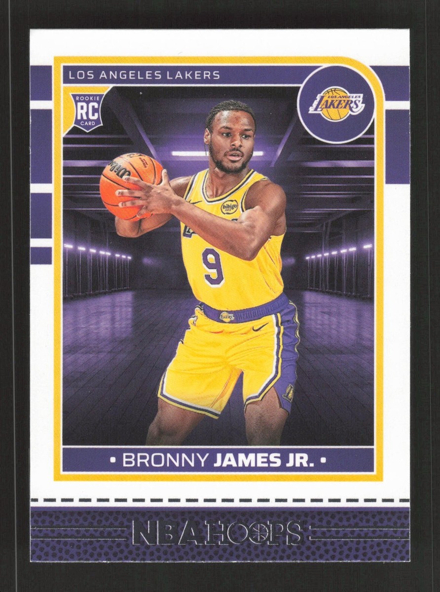 2024-25 Panini NBA Hoops #280 Bronny James Jr (RC) - Los Angeles