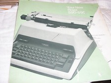 ROYAL 590-595 TYPEWRITER OWNERS MANUAL FOR USE, SEE PICTURES thumbnail