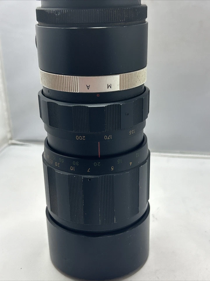 Lente de cámara SOLIGOR 80-200 mm ZOOM f/3,5 para montaje MD MC JAPÓN Foto 3 de 4