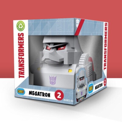 TUBBZ Boxed EDITION Transformers Megatron Collectible Duck Figure JEEP