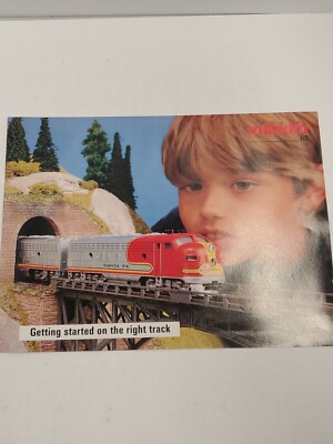 MARKLIN HO 1989/90 E CATALOG GETTING STARTED ON THE RIGHT TRACK