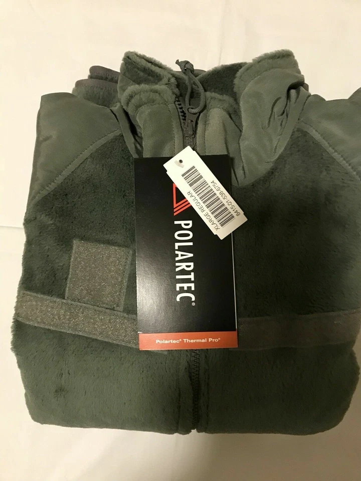 G.I. US Military ECWCS Gen 3 Level 3 Polartec Foliage Green Fleece Jacket - Image 2 of 4