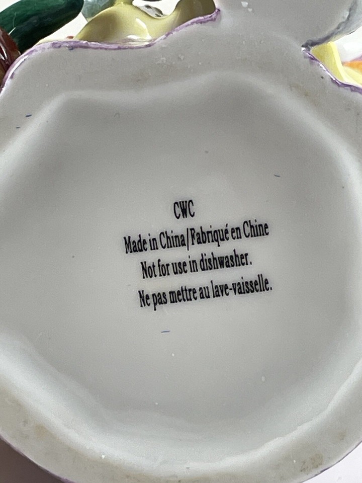 CWC Bunny Rabbit Spring Easter Gardening Hinged Trinket Box | eBay