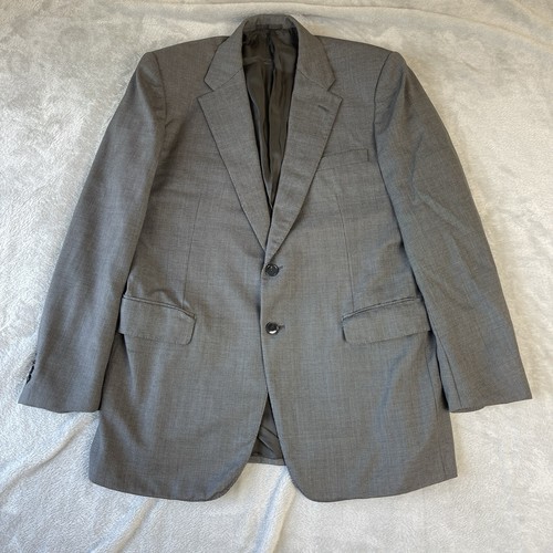 Gieves & Hawkes, Gieves & Hawkes Vintage Men's Pure Wool Super 120s Blazer Jacket Grey Size 42