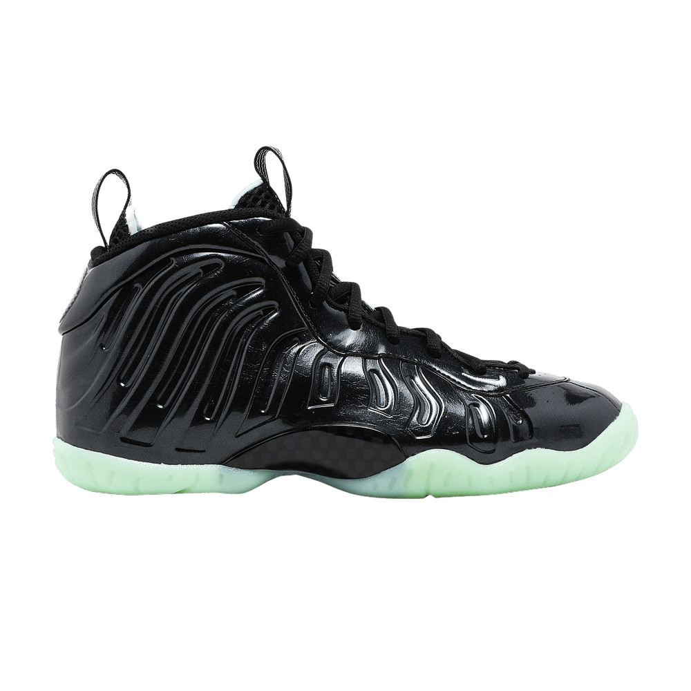 Nike Little Posite One GS All Star Green Black Glow CW1596-001 5 лет = 6,5 для женщин