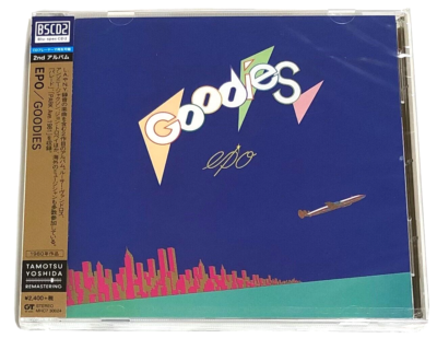 EPO / GOODIES 1980 CD Japan Tower Records Ltd Blu-spec CD2 City