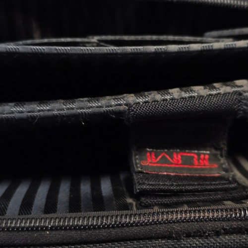 TUMI Alpha Expandable Organizer Laptop Briefcase Black 2621D3 Ballistic Nylon - Picture 8 of 14