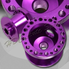 For 2002-2006 Acura RSX DC5 Purple Aluminum Steering Wheel 6-Hole HUB Adapter
