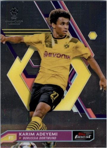2022-23 Topps Finest UEFA Club Competitions Karim Adeyemi #31