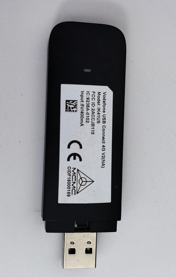 Vodafone IK41US Wireless USB Connect 4G V2 USB Dongle Modem For THE U.S. - Image 2 of 3