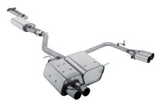 FOX Duplex Komplettanlage ab Kat. je 2x76mm scharf für BMW Z4 2.2l 2.5l 3.0l