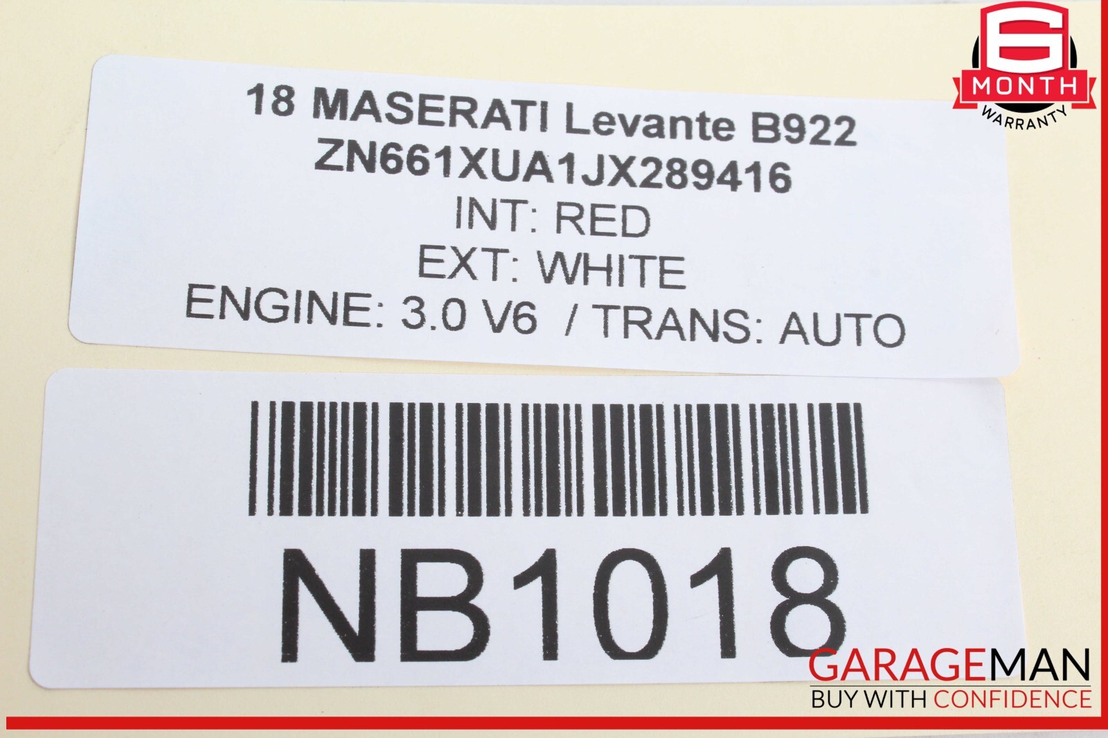17-20 Maserati Levante M161 Rear Left Driver Side Lower Control Arm OEM