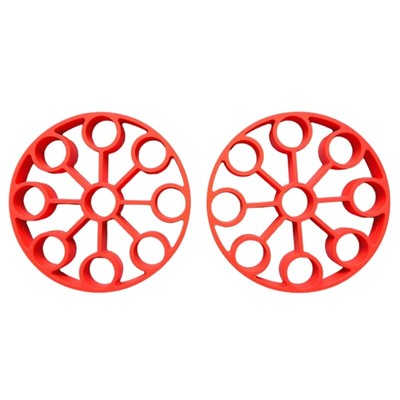 2pcs 9 Holes Eggs Steamers Insert Cooking Accessories Kitchen Accessory