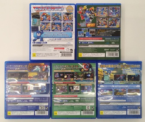 Nintendo Switch Rockman X 5 in 1 Special Limited Box Set Mega Man - Picture 17 of 18