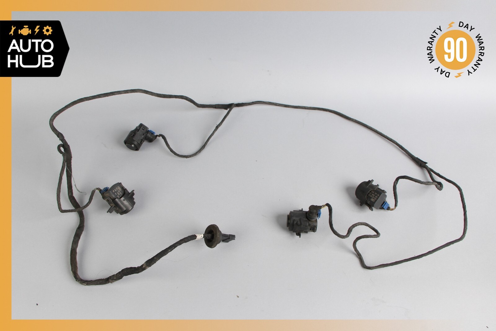 Mercedes R230 SL500 CLK320 Rear Bumper Parking Sensor Wire Harness PDC OEM