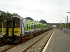Photo 6x4 Rosslare Strand Railway Station. Mervyn The early afternoon tra c2007