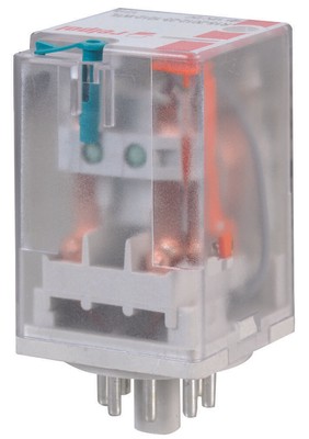 OCTAL 8-POLIGES RELAIS, 10A, 2PCO, 24VDC, SPULENWIDERSTAND 430OHM, SPULTYP FÜR RELPOL