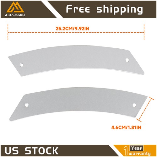 For VW Beetle 98-10 2Pcs Interior Door Handle Panel Repair Pull Handles Silver - Picture 5 of 7