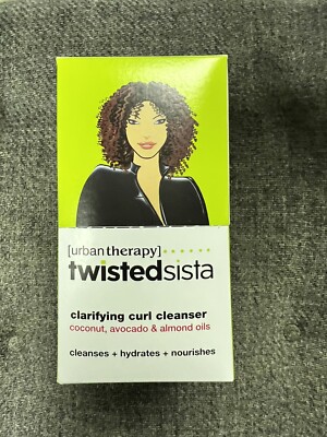12-PK Twisted Sista Clarifying Curl Cleanser by Urban Therapy 1.75oz each
