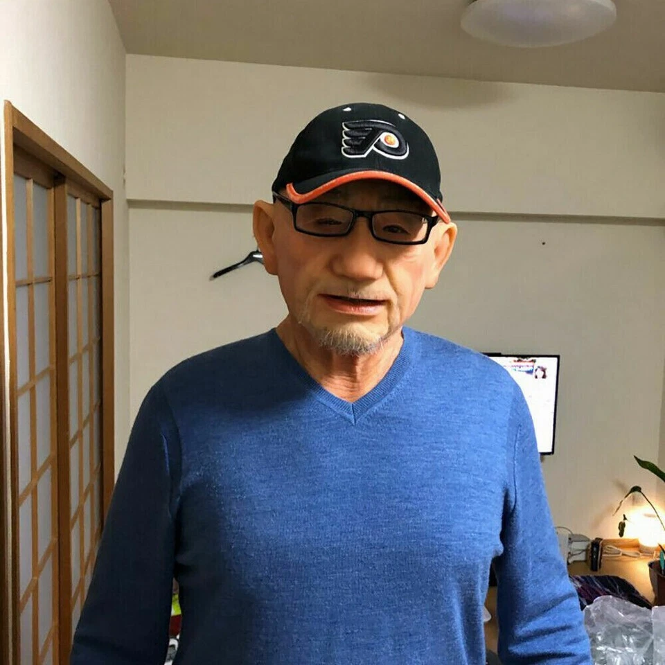 Realistische Silikon Maske Mann Maske Für Halloween Cosplay Maske Crossdressing - Bild 3 von 4