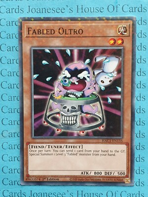 Sagenhafte Oltro HAC1-DE135 Duel Terminal Yu-Gi-Oh Karte 1. Auflage Neu