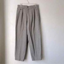 Vintage 90s Lee Casuals Black  White Houndstooth Trouser Pants M