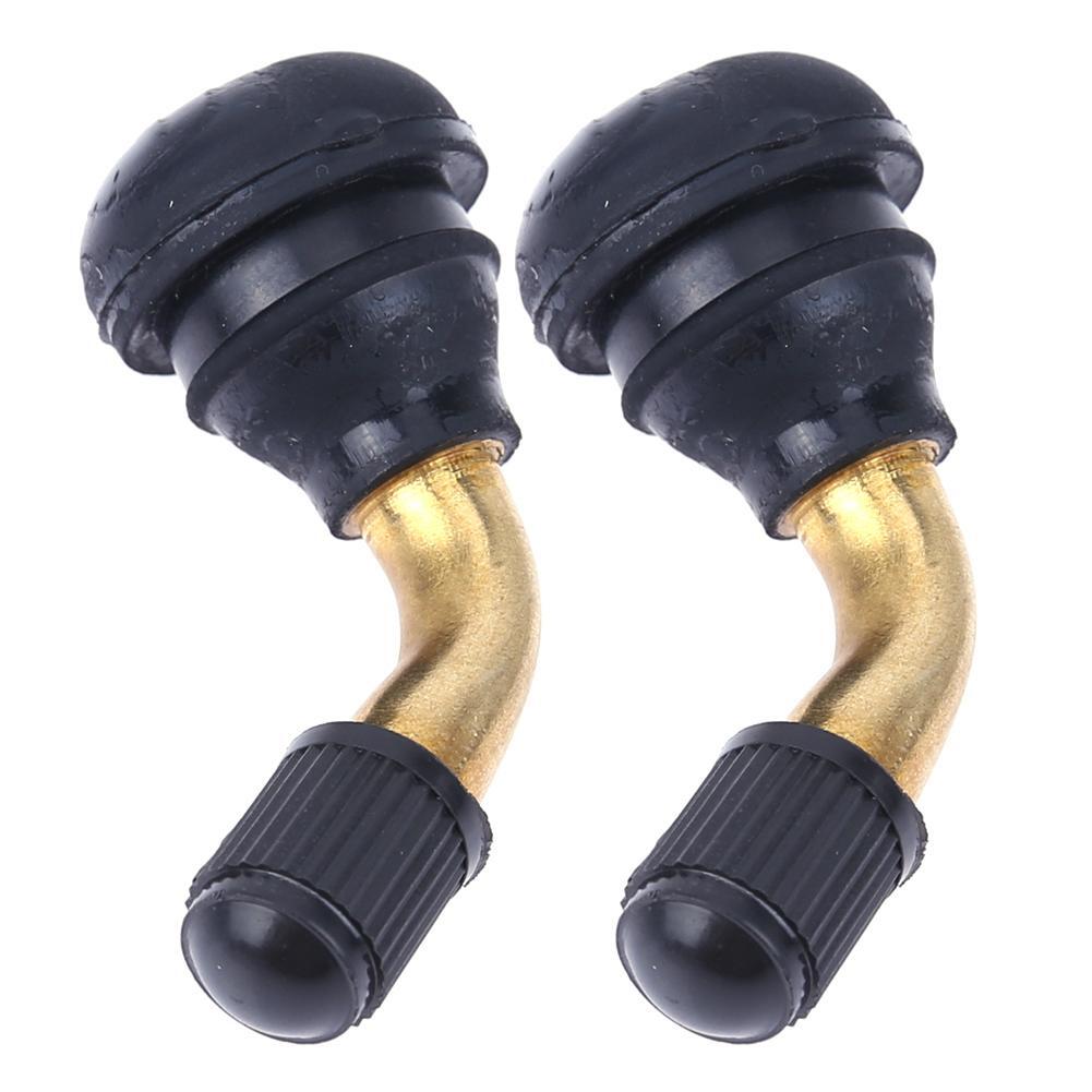 2pcs Motorcycle Tubeless Tire Valve Stems for Scooter Dirt Bike (PVR60