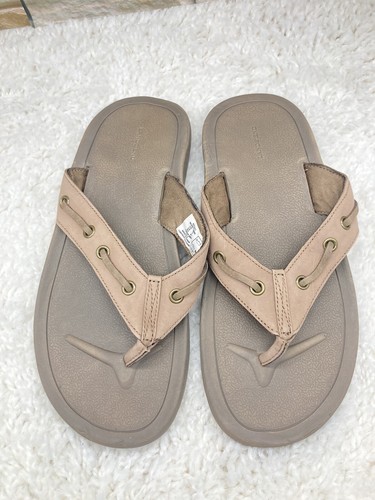 lands end mens flip flops
