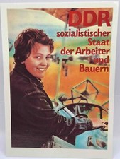 DDR NVA Politik Propaganda Ansichtskarte Sozialistischer Staat der Arbeiter und