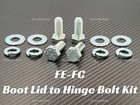 <!--F#f_0-->NEW BOOT LID BOLTS FOR HOLDEN FE FC SEDAN DECK TO LID HINGE BOLT KIT BOOT<!--F/-->