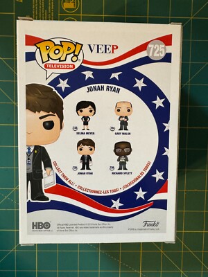 Funko POP Vinyl: Veep – Jonah Ryan Inkl. Chase-Variante, Sammlerfigur