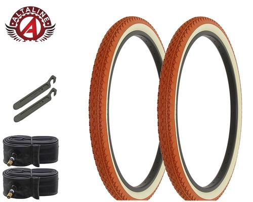 AltaLine Bicycle Wire Bead Cruiser TIRES 26 x 2.125 HEAVY DUTY Diamond 6pc SET. - Picture 26 of 27