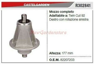 CASTELGARDEN Lawn Mower TWIN CUT 92 R302841