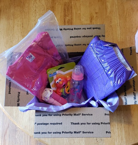 Adult Abdl Diaper Kit. Pink Monkey Pajama Short Set. Size L-XL. Custom Made