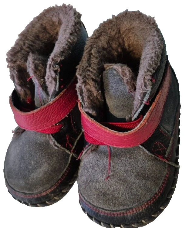 Zapatos de cuna suaves para bebé botines forrados de lana 2 mocasines Foto 2 de 4