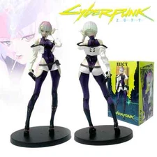 Hot 22cm Cyberpunk：Edgerunners Anime Figure #2077 Super Hacker Edge Walker Lucy