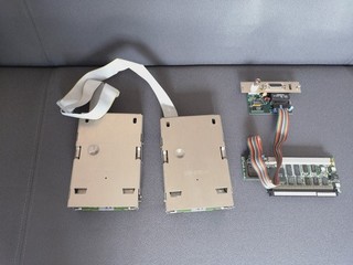 Ersatzteile 2 Diskettenlaufwerke und Netzwerk LAN Apple Macintosh 1. Generat