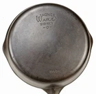 Vintage Wagner  Ware No 10 (1060E) Cast Iron Skillet Restored Condition