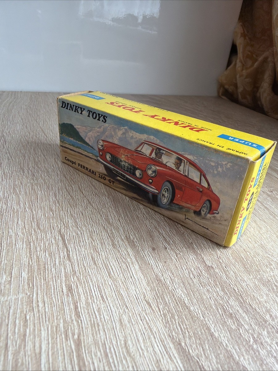 French Dinky 515 Ferrari 250 GT Coupe - Rare blue body, off white
