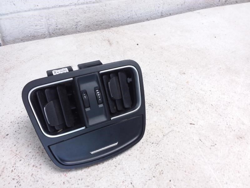 2018 MASERATI LEVANTE Center Console Black Rear Cover with Dual Airvents OEM 