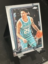 2025-26 Topps Chrome - KJ Simpson Jr. #45 Refractor Charlotte Hornets