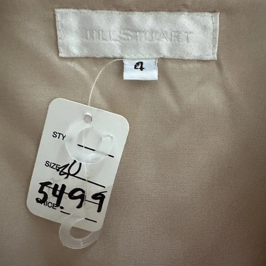 Falda Jill Stuart Mujer 4 Mezcla Lana Tostada Mohair Mini Estrella Bordada Invierno Foto 4 de 4