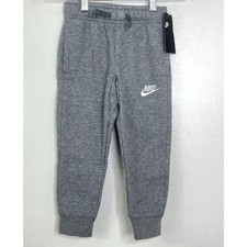 New Nike Club Fleece Rib Cuff Jogger Sweat Pant Boys Toddler Size 4