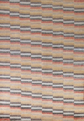 Vegetable Dye Abstract Area Rug 8x10 Living Room Hand-made Oriental Carpet