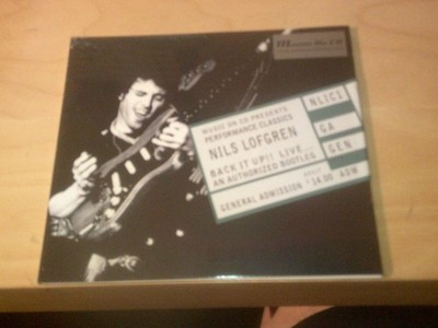 Nils Lofgren - Back It Up!! Live... An Authorized Bootleg  CD  NEU  (2023)