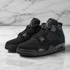 Jordan Air Jordan 4 "Black Cat" Men's Retro Basketball Shoes