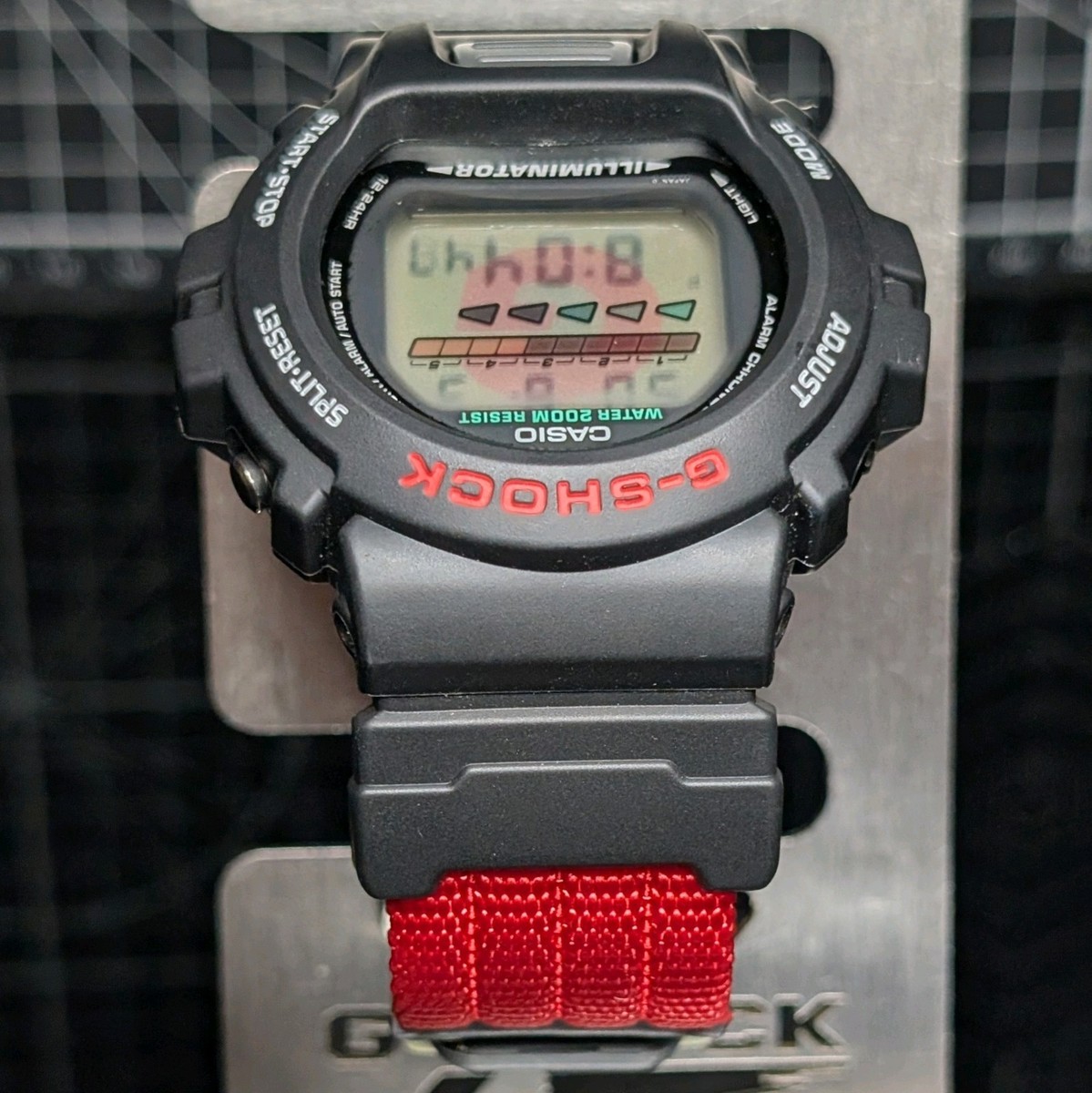 時計 CASIO G-SHOCK DW-6600 Fox fire CASIO G-SHOCK DW-6600B FOX FIRE VINTAGE WATCH TESTED FROM
